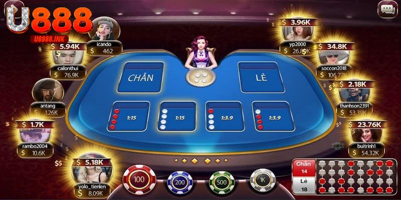 Cược chẵn lẻ có tỷ lệ trả thưởng 1:1