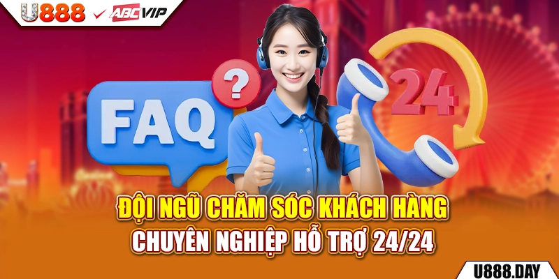 Dịch vụ chăm sóc khách hàng nhanh chóng hỗ trợ u888